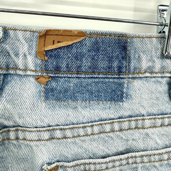 Levis 505 VTG 1992 Faded WORN Blue Jeans Straight 32x34 1990s Distressed Light - Picture 11 of 14